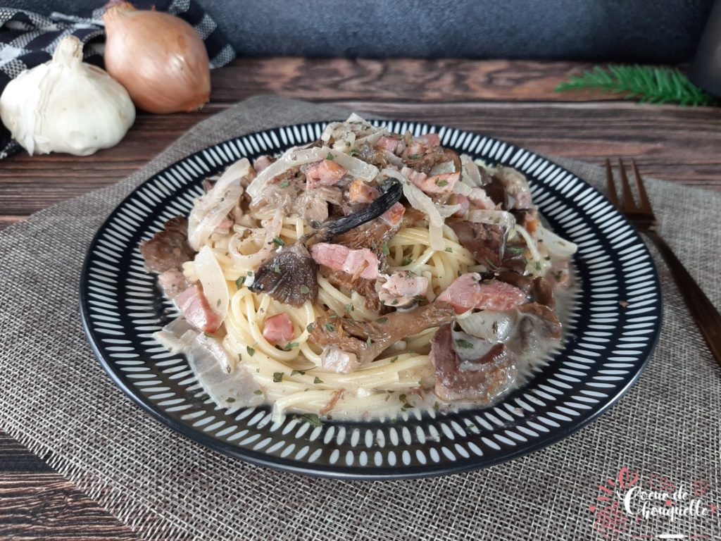 Cœur de porc et sa sauce forestière coeurdechouquette