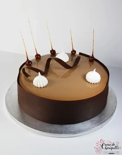 Entremet noisette praliné