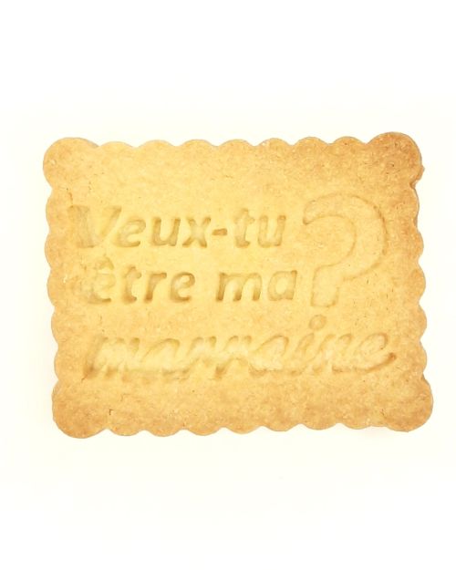 Biscuit Veux-tu être ma marraine?