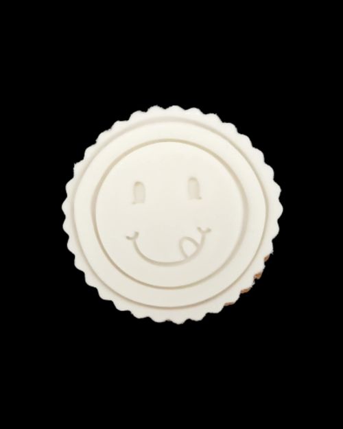 Biscuit Smiley – pâte à sucre