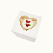 Boîte de 10 meringues de Noël – cœur