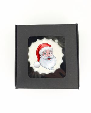 Boîte de 3 meringues de Noël – noire