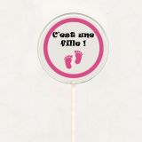 Sucette non personnalisée C'est une fille