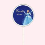 Sucette personnalisée Cendrillon 1