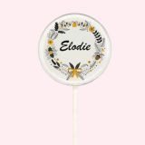 Sucette personnalisée champetre 1