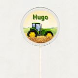 Sucette personnalisée tracteur 1