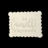 Biscuit pâte à sucre La famille s'agrandit