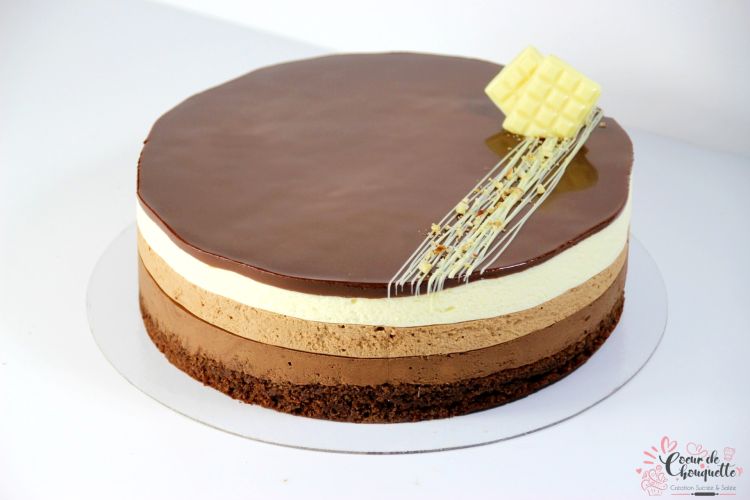 Entremet 3 chocolats