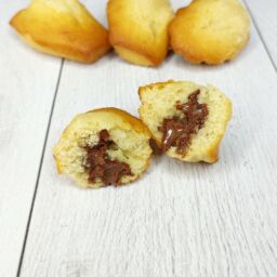 Sachet de 10 madeleines fourrées au chocolat