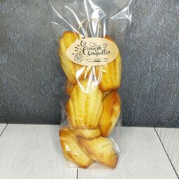 Sachet de 10 madeleines fourrées au chocolat