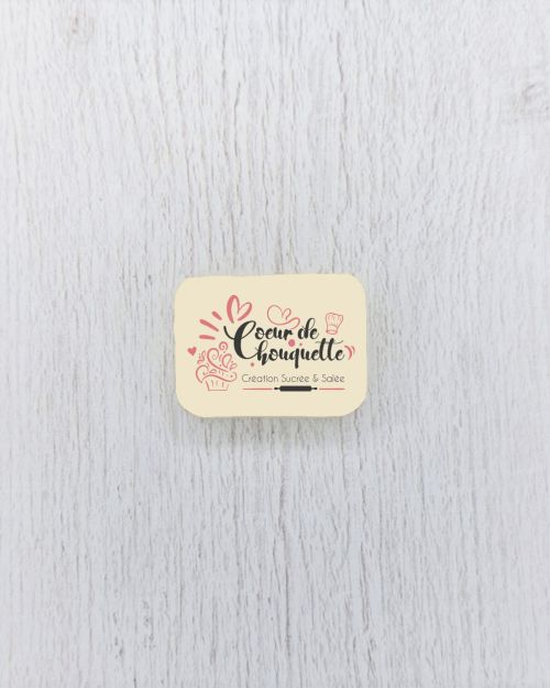 20 chocolats personnalisés Entreprise – Logo