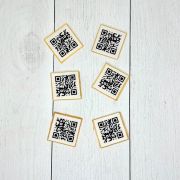 20 biscuits personnalisés Entreprise – QR code