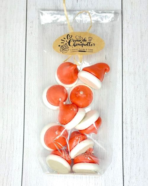 20 meringues bonnets personnalisées Entreprise – Logo