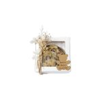 Boîte de cookie personnalisable - champêtre - ourson