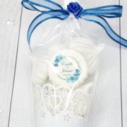 Cône de meringues – dentelle