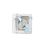 Boîte de biscuit personnalisable - ruban - ourson