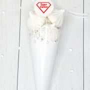 Cône de meringues – dentelle – fête des mères