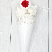 Cône de meringues – dentelle – fête des mères