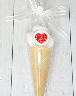 Cône de meringues – gourmand – fête des mères