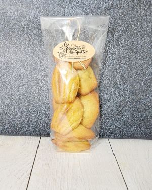 Sachet de 10 madeleines pistache