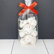 Sachet de 10 meringues – pain d’épices – nœud rouge