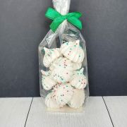 Sachet de 10 meringues – pain d’épices – nœud vert