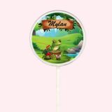 Sucette personnalisée grenouille