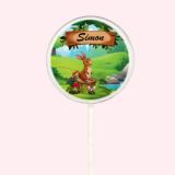 Sucette personnalisée lapin